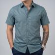 Print Gray Shirt : Party
