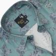 Print Gray Shirt : Party
