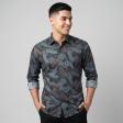 Print Gray Shirt : Ditto