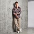 Print Maroon Shirt : Ditto