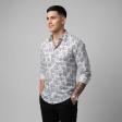 Print Gray Shirt : Ditto