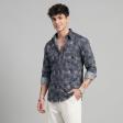 Print Black Shirt : Party