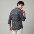 Print Black Shirt : Party