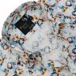 Print Blue Shirt : Party