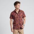 Print Brown Shirt : Party