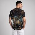 Print Brown T-shirt : Regular
