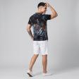 Print Gray T-shirt : Regular