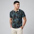 Print Green T-shirt : Regular