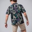 Print Green T-shirt : Regular