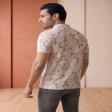 Print Cream T-shirt : Regular