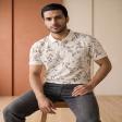 Print Cream T-shirt : Regular