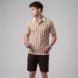 Stripes Fawn T-shirt : Regular