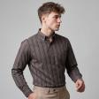 Stripes Brown Shirt : Business