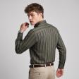 Stripes Green Shirt : Business
