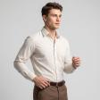 Stripes Fawn Shirt : Business