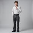 Stripes Gray Shirt : Business
