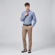 Stripes Blue Shirt : Business