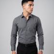Stripes Gray Shirt : Business