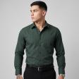 Stripes Green Shirt : Business