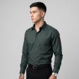 Stripes Green Shirt : Business