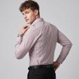 Stripes Brown Shirt : Business