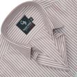 Stripes Brown Shirt : Business