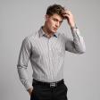 Stripes Gray Shirt : Business