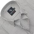 Stripes Gray Shirt : Business