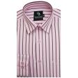 Stripes Pink Shirt : Business