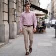 Stripes Pink Shirt : Business