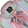 Stripes Peach Shirt : Business