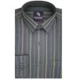 Stripes Dark Green Shirt : Business