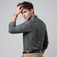 Stripes Dark Green Shirt : Business