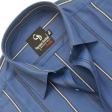 Stripes Dark Blue Shirt : Business