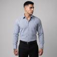 Checks Blue Shirt : Business
