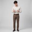 Checks Fawn Shirt : Business