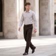 Checks Fawn Shirt : Business
