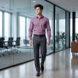 Checks Maroon Shirt : Business