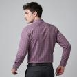 Checks Maroon Shirt : Business