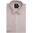 Checks Peach Shirt : Business