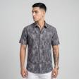 Print Blue Shirt : Ditto