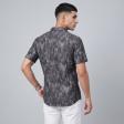Print Blue Shirt : Ditto