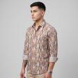 Print Peach Shirt : Ditto