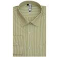 Stripes Green Shirt : Slim