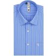 Stripes Blue Shirt : Slim