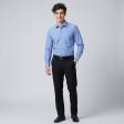 Stripes Blue Shirt : Slim