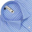 Stripes Blue Shirt : Slim