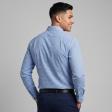 Checks Blue Shirt : Slim