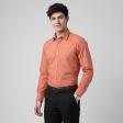 Plain Rust Shirt : Business