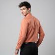 Plain Rust Shirt : Business